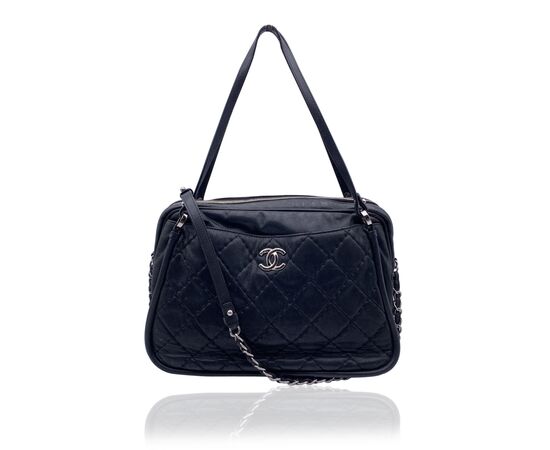 CHANEL Borsa a Tracolla in Pelle Col. Nero Camera M