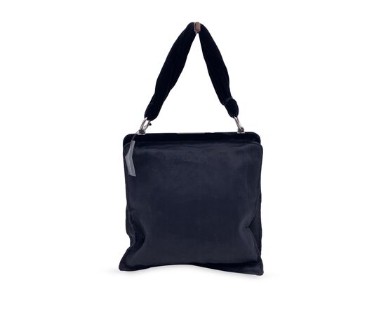 Yves Saint Laurent Borsa a Mano in Tela Col. Nero Chyc S
