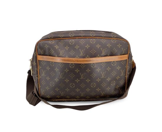 LOUIS VUITTON Borsa a Tracolla Vintage in Tela Col. Marrone Reporter L