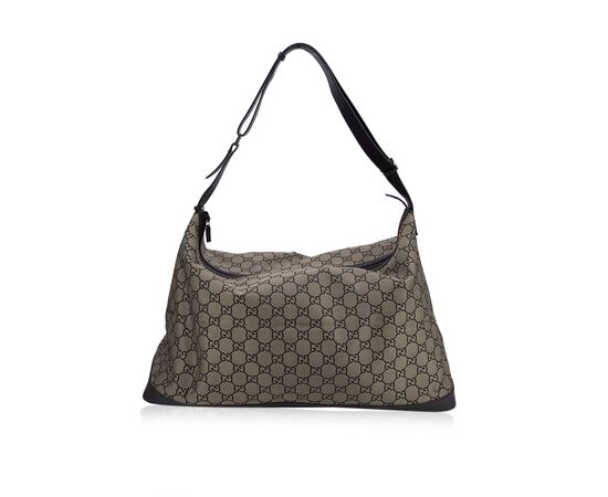 GUCCI Borsa da Viaggio in Tela Col. Marrone Interlocking L