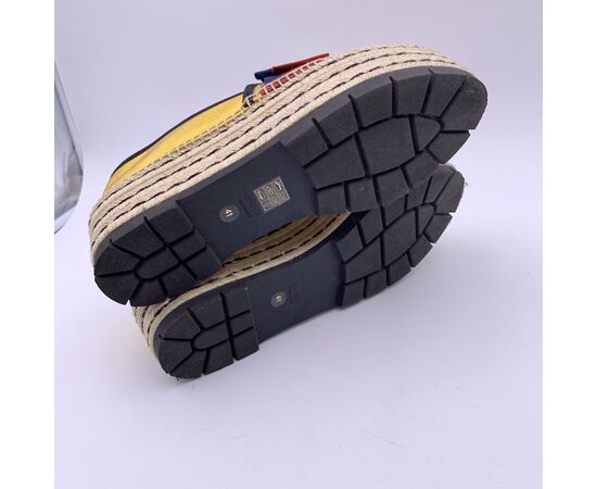 GUCCI Scarpe con Tacco in Pelle Col. Oro Sylvie 41