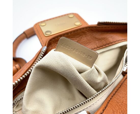 CHLOE Borsa a Mano in Pelle Col. Arancione Paddington M