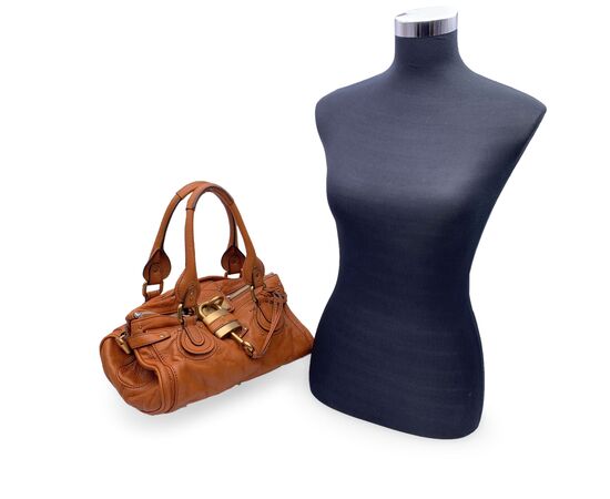 CHLOE Borsa a Mano in Pelle Col. Arancione Paddington M