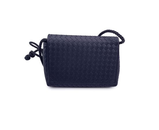 BOTTEGA VENETA Borsa a Tracolla in Tela Col. Nero S