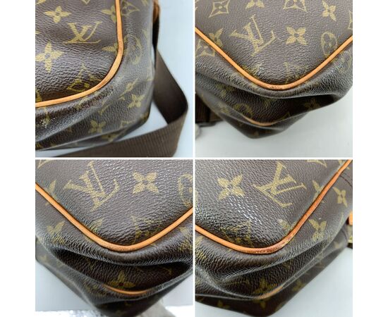 LOUIS VUITTON Borsa a Tracolla Vintage in Tela Col. Marrone Reporter L