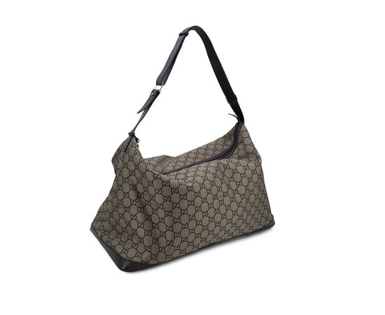GUCCI Borsa da Viaggio in Tela Col. Marrone Interlocking L