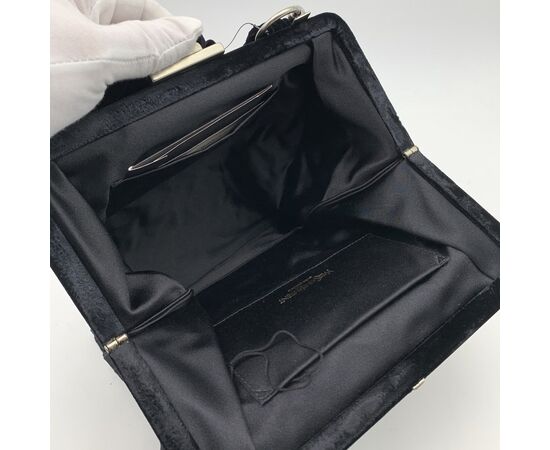 Yves Saint Laurent Borsa a Mano in Tela Col. Nero Chyc S