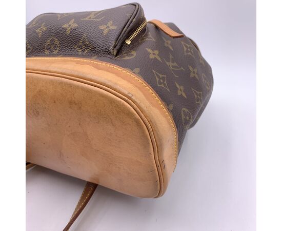 LOUIS VUITTON Zaino Vintage in Tela Col. Marrone Montsouris M