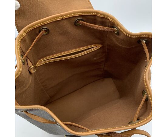 LOUIS VUITTON Zaino Vintage in Tela Col. Marrone Montsouris M