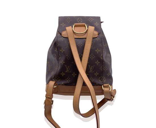 LOUIS VUITTON Zaino Vintage in Tela Col. Marrone Montsouris M