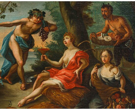 XVIII secolo, Scena bacchica