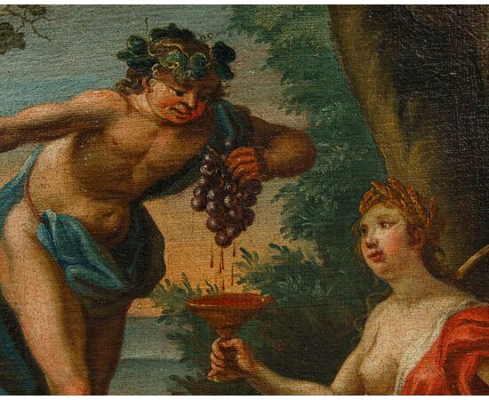 XVIII secolo, Scena bacchica