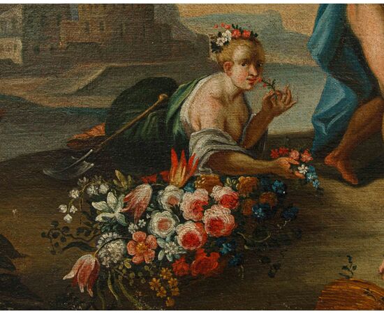 XVIII secolo, Scena bacchica