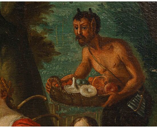 XVIII secolo, Scena bacchica