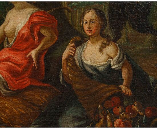 XVIII secolo, Scena bacchica