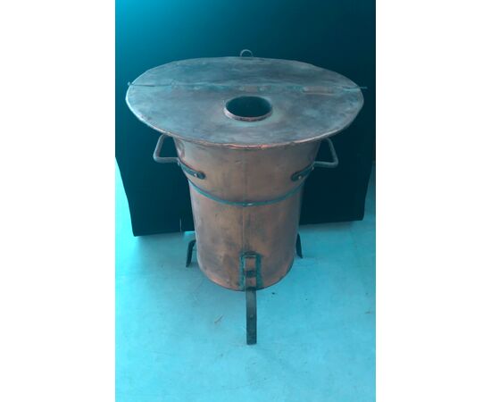 Copper stove.     