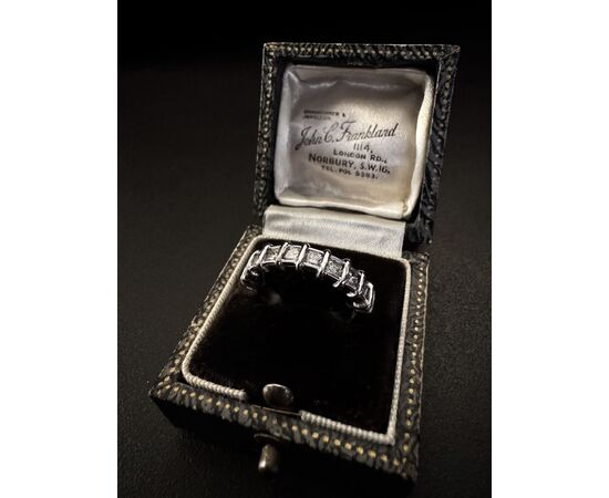 Fedina  in  Platino  con  Diamanti  1 ct.  