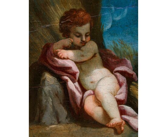 Scuola bolognese del XVIII secolo, Putti con allegorie delle stagioni
