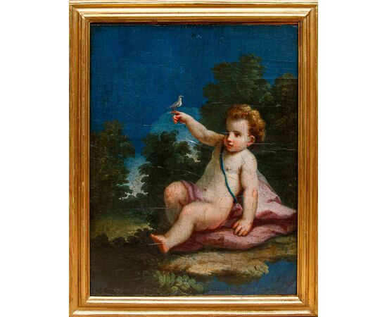 Scuola bolognese del XVIII secolo, Putti con allegorie delle stagioni