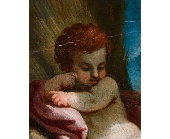 Scuola bolognese del XVIII secolo, Putti con allegorie delle stagioni