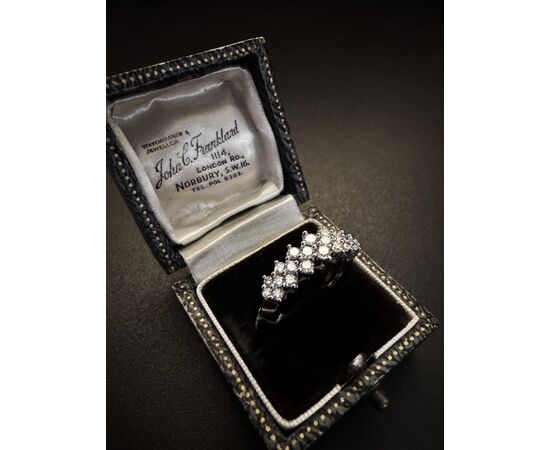 Anello - fedina  con  Diamanti  1.10 ct.