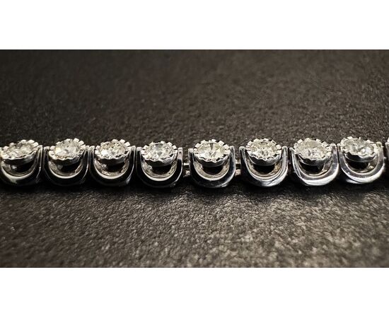 Bracciale  Tennis   con   Diamanti  2.2 ct.
