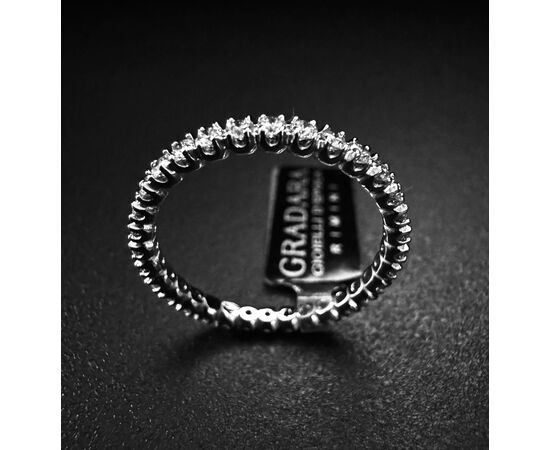 Fedina  con  Diamanti  per  0.85  ct. 