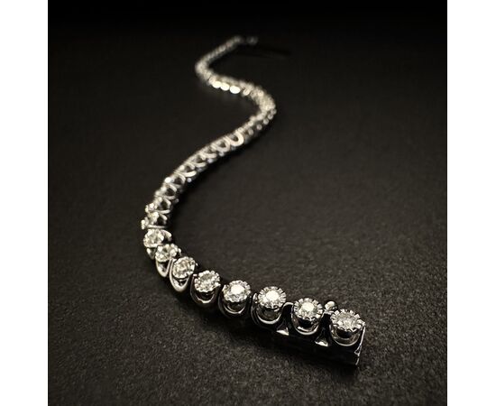 Bracciale  Tennis   con   Diamanti  2.2 ct.