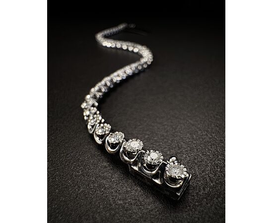 Bracciale  Tennis   con   Diamanti  2.2 ct.