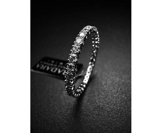 Fedina  con  Diamanti  per  0.85  ct. 