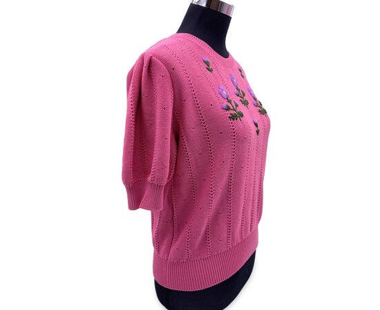 GUCCI Maglione in Cotone Col. Rosa - 46