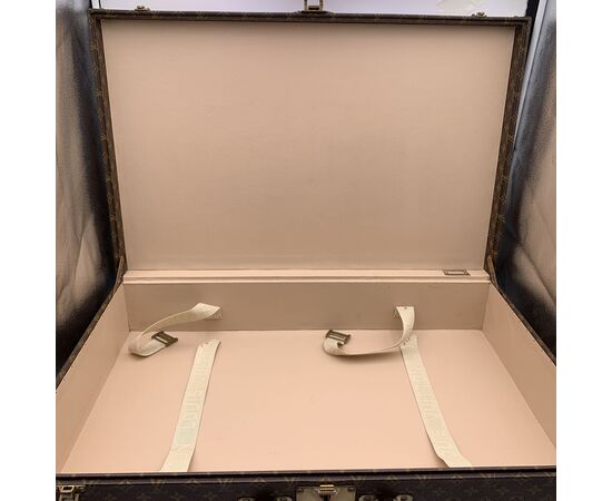 LOUIS VUITTON Borsa da Viaggio Vintage in Tela Col. Marrone Bisten L