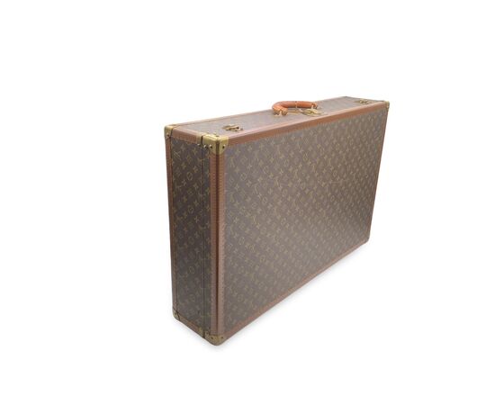 LOUIS VUITTON Borsa da Viaggio Vintage in Tela Col. Marrone Bisten L
