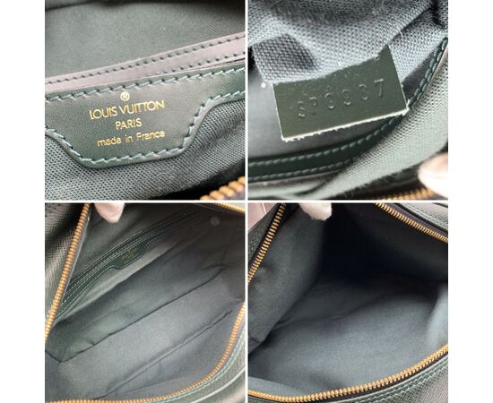 LOUIS VUITTON Borsa a Tracolla in Pelle Col. Verde Reporter M