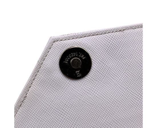 YVES SAINT LAURENT Pochette Vintage in Pelle Col. Bianco - S