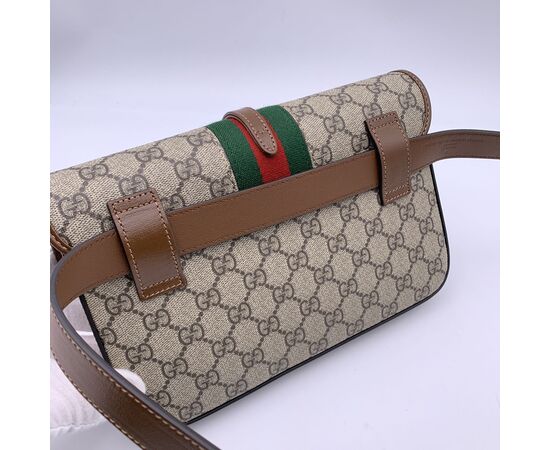 GUCCI Borsa a Tracolla in Tela Col. Beige Jackie 1961 S