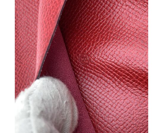 HERMES Accessorio Vintage in Pelle Col. Rosso Simple GM Agenda Cover S