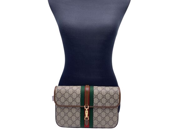 GUCCI Borsa a Tracolla in Tela Col. Beige Jackie 1961 S