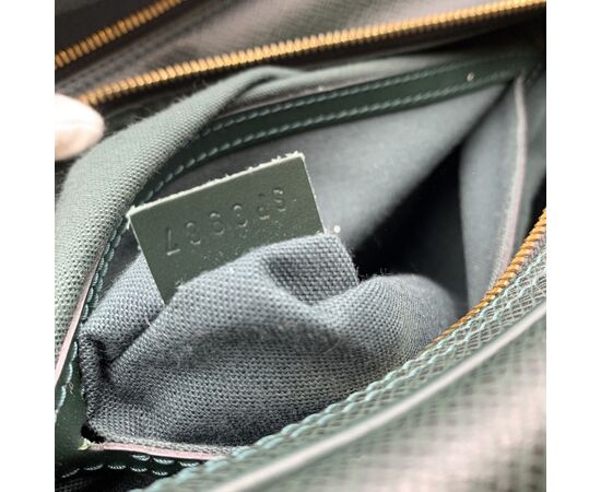 LOUIS VUITTON Borsa a Tracolla in Pelle Col. Verde Reporter M