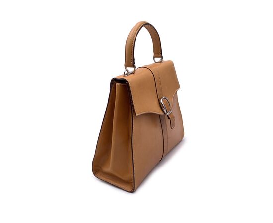 GUCCI Borsa a Mano Vintage in Pelle Col. Beige Lady Lock M