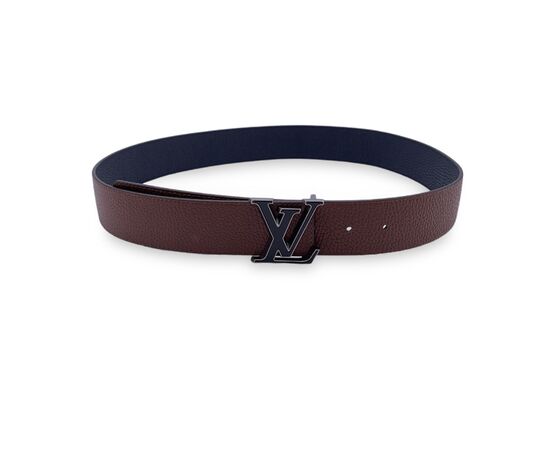 LOUIS VUITTON Cintura in Pelle Col. Blu M0027