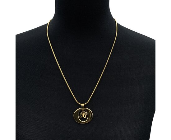 CHRISTIAN DIOR Collana in Metallo Col. Oro
