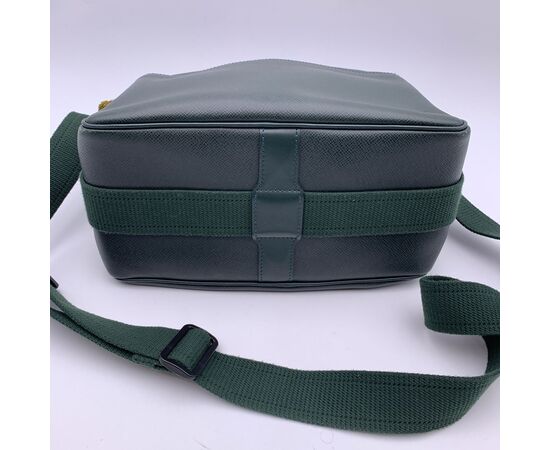LOUIS VUITTON Borsa a Tracolla in Pelle Col. Verde Reporter M