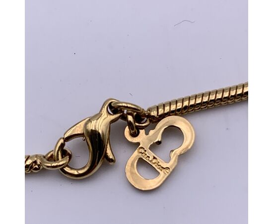 CHRISTIAN DIOR Collana in Metallo Col. Oro