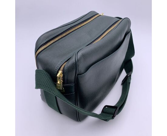 LOUIS VUITTON Borsa a Tracolla in Pelle Col. Verde Reporter M