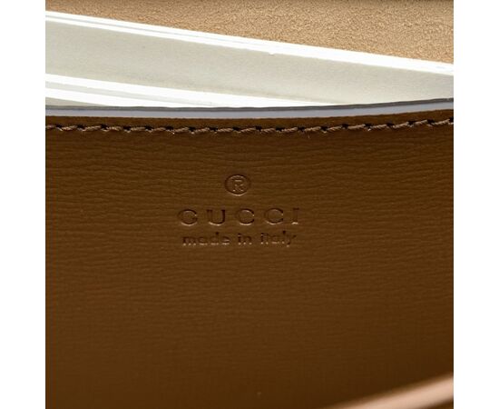 GUCCI Borsa a Tracolla in Tela Col. Beige Jackie 1961 S