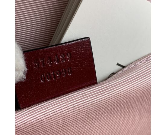 GUCCI Borsa a Mano in Col. Bordeaux Sylvie Top Handle M