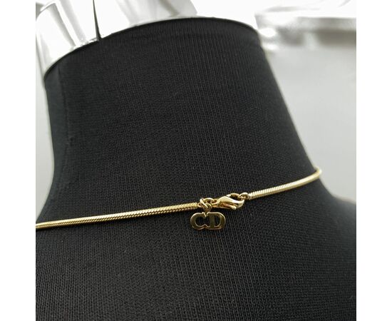CHRISTIAN DIOR Collana in Metallo Col. Oro