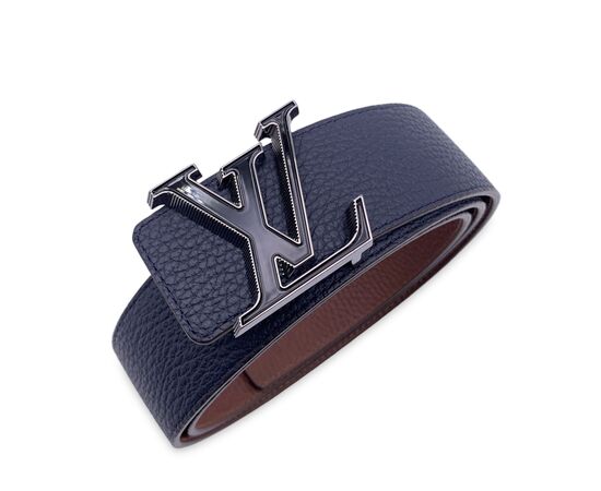 LOUIS VUITTON Cintura in Pelle Col. Blu M0027