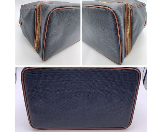 BOTTEGA VENETA Borsa a Mano Vintage in Tela Col. Nero Marco Polo L